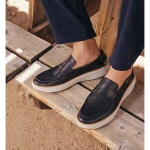 Cole Haan Men's GrandPro Topspin Black Penny Loafers